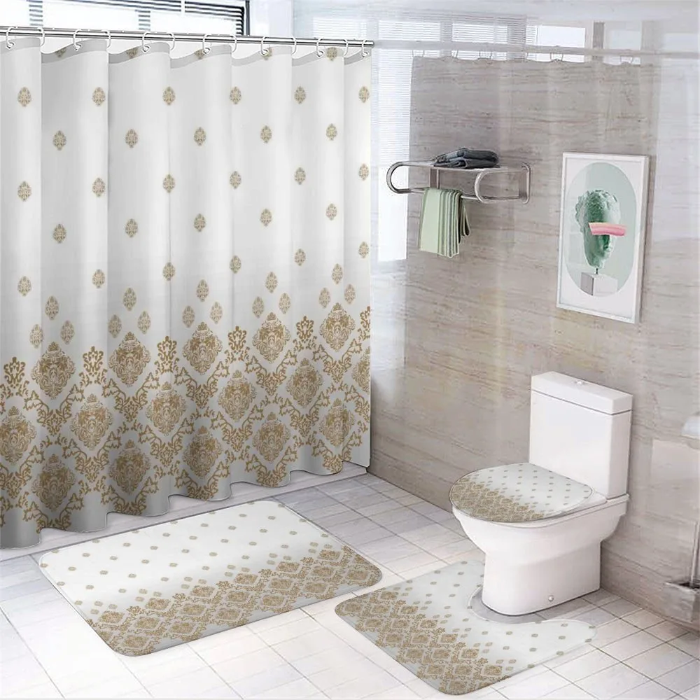 Vintage Romantic Art — 4-Piece Bathroom Set preview
