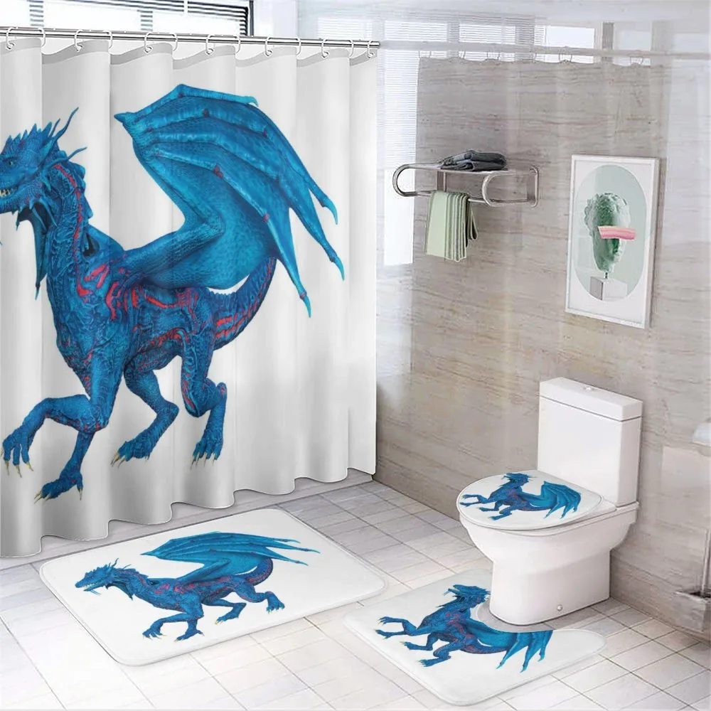 Wild Creature with Wings — 4-Piece Bathroom Set preview