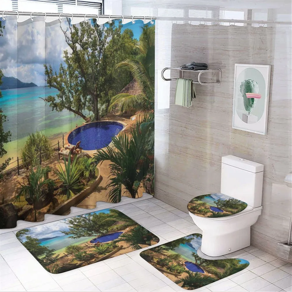 Exotic Beach Summer — 4-Piece Bathroom Set preview