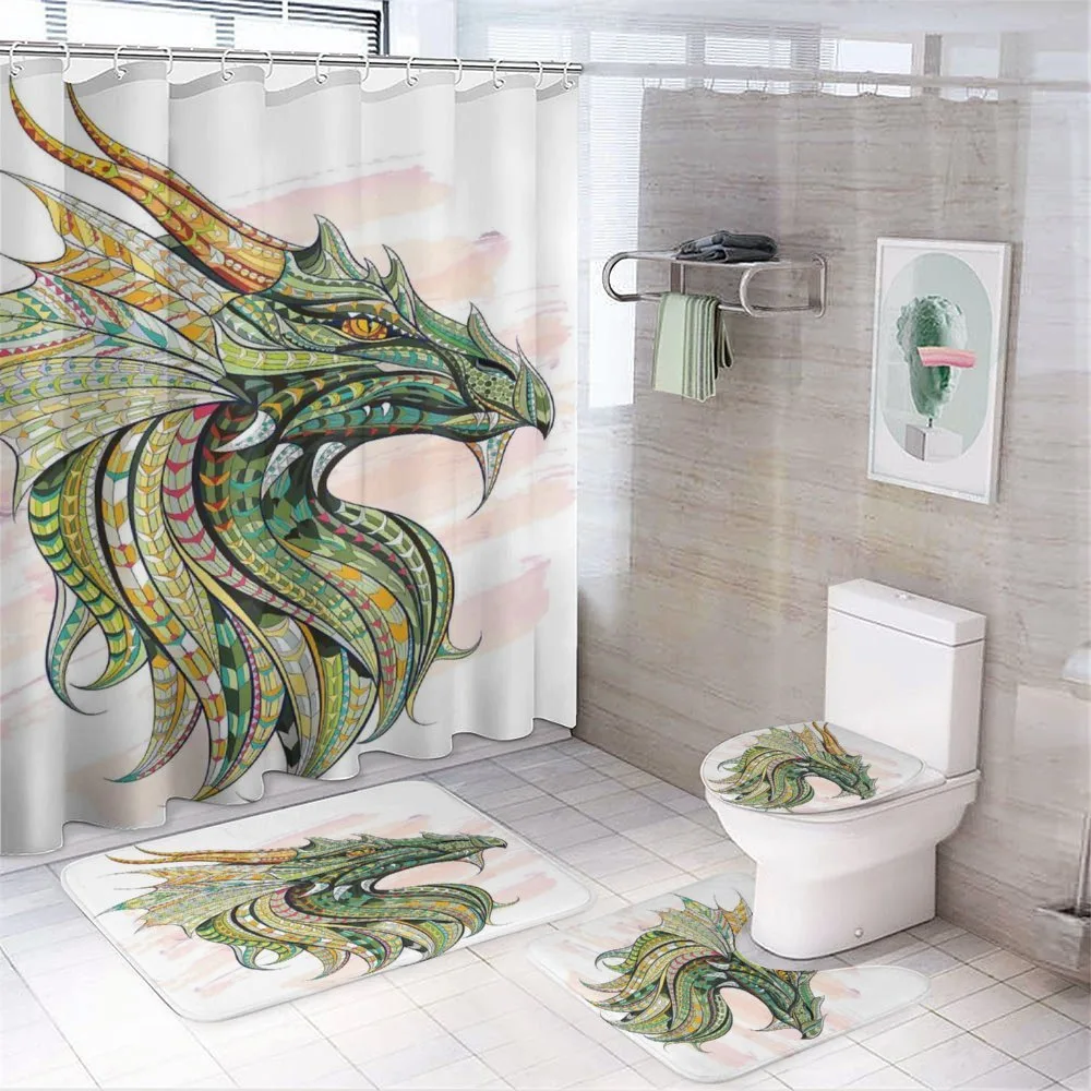 Grunge Celtic — 4-Piece Bathroom Set preview