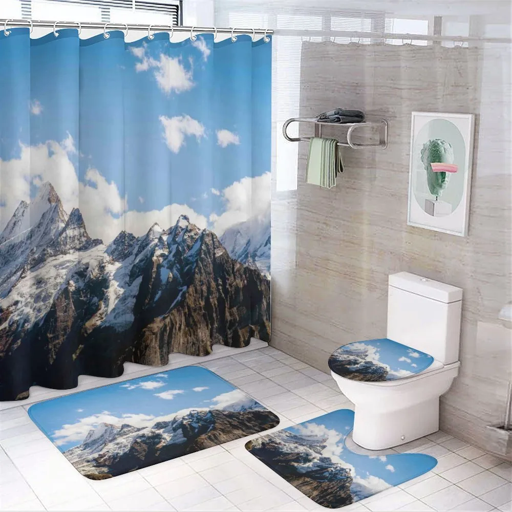 Mountain Natural Beauty — 4-Piece Bathroom Set preview