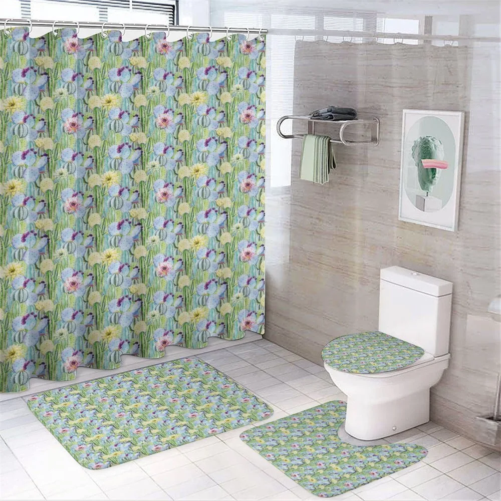 Hand Drawn Botanical — 4-Piece Bathroom Set preview