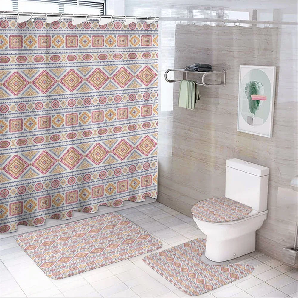 Medieval Folklore Influences — 4-Piece Bathroom Set preview