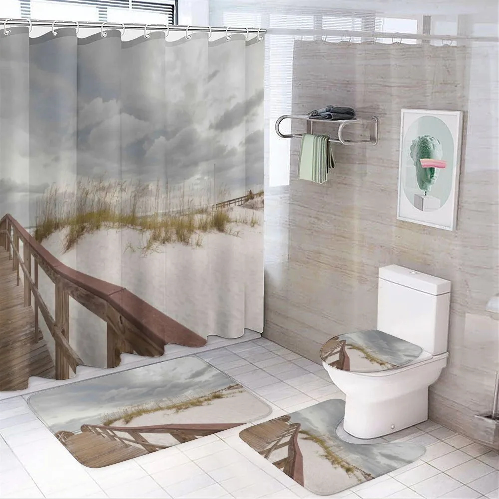 Tropical Gulf Island — 4-Piece Bathroom Set preview
