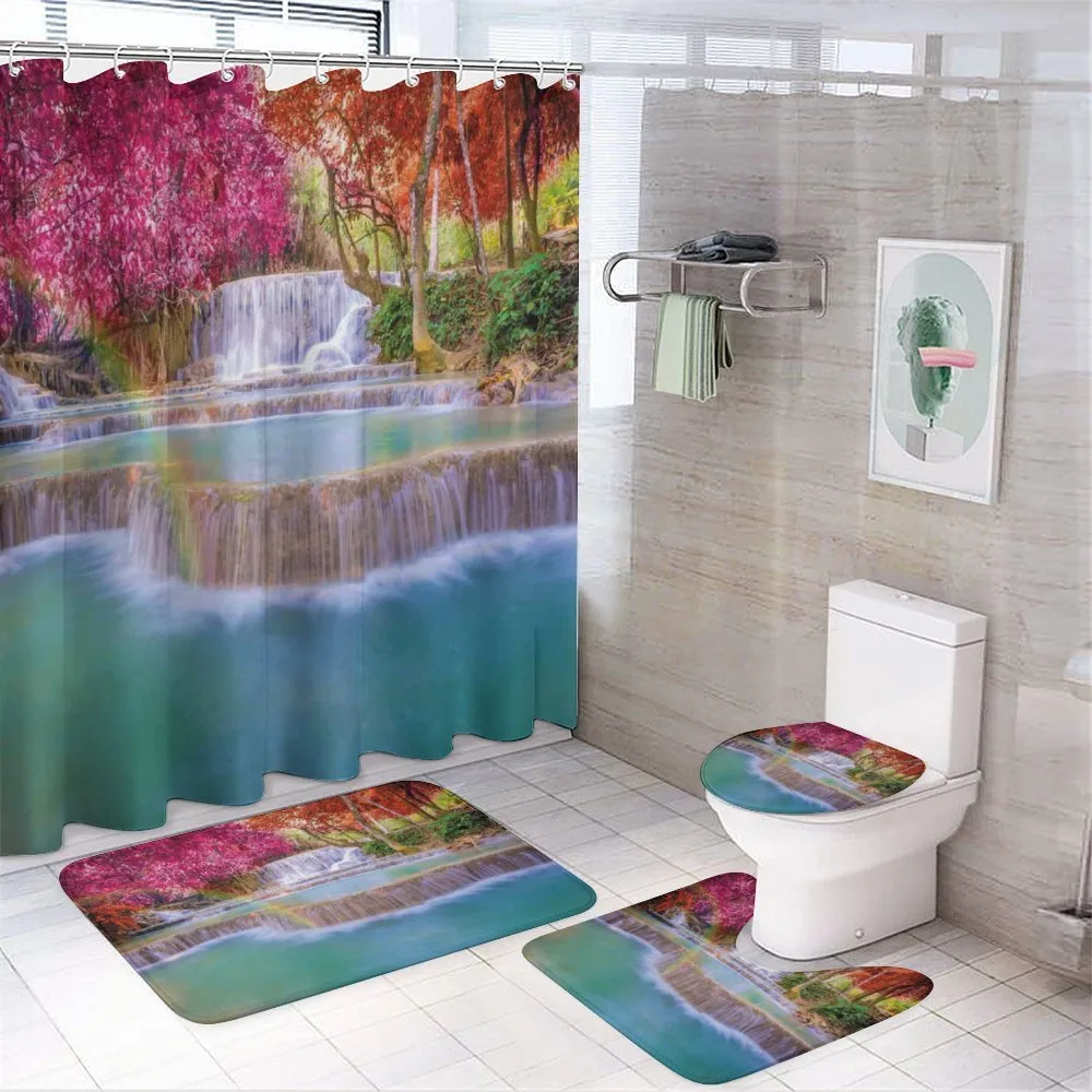 Vietnam Rain Forest 4-Piece Bathroom Set product video