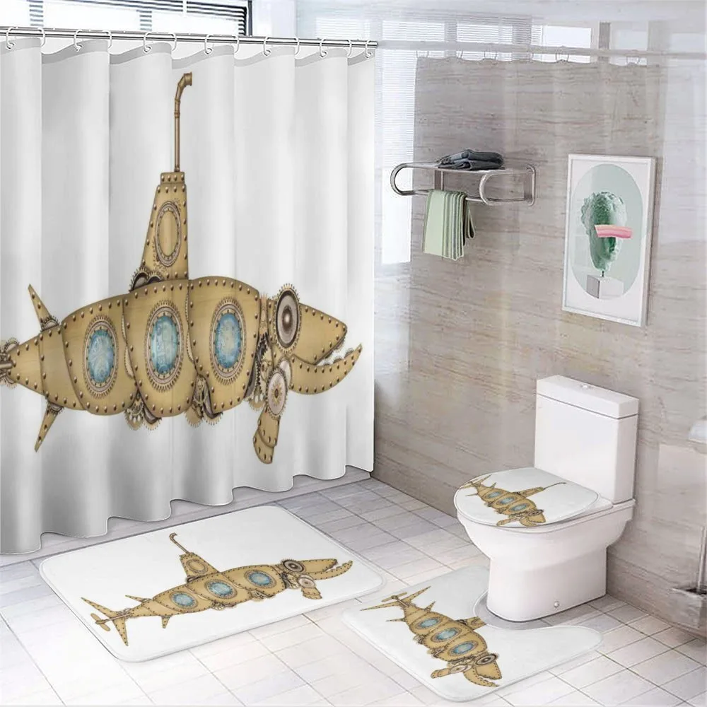 Barracuda Submarine — 4-Piece Bathroom Set preview