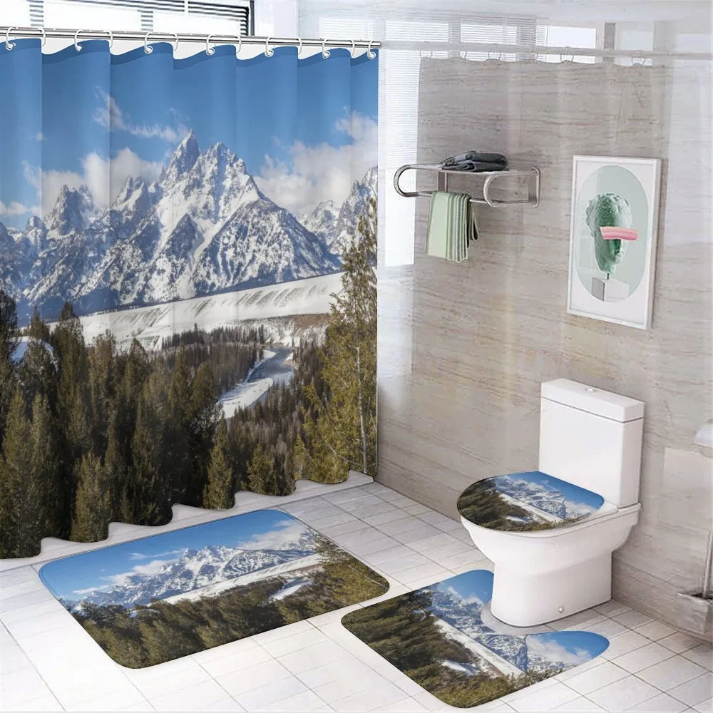 Magnificent Grand Teton — 4-Piece Bathroom Set preview