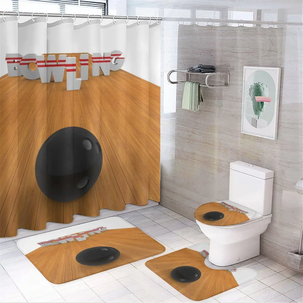 Alley Skittles — 4-Piece Bathroom Set preview