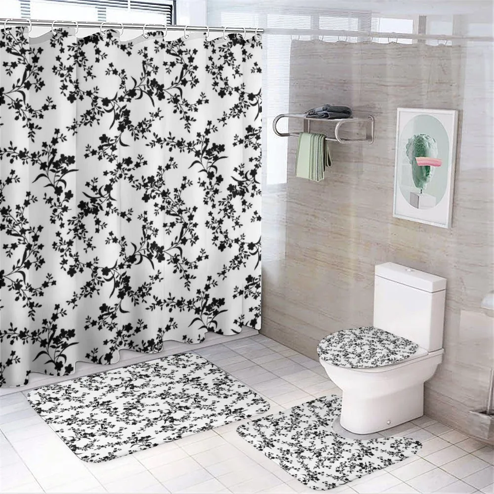 Baroque Blooms Vintage 4-Piece Bathroom Set product video