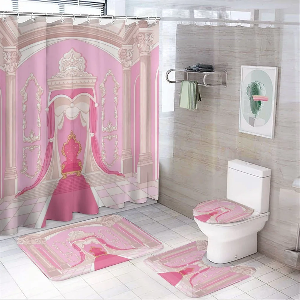 Fantasy Cartoon Room Graphic — 4-Piece Bathroom Set preview