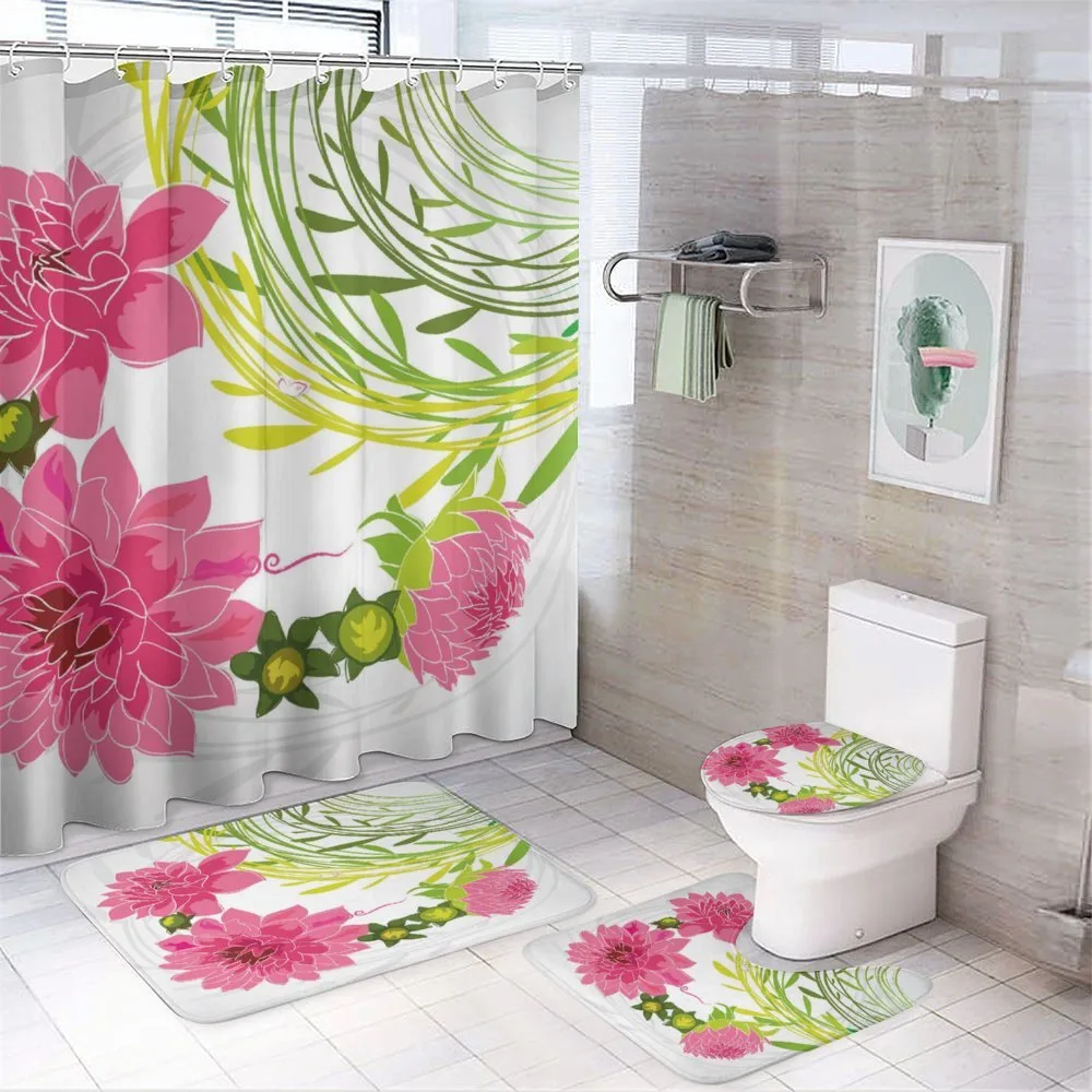 Gentle Nature Theme — 4-Piece Bathroom Set preview