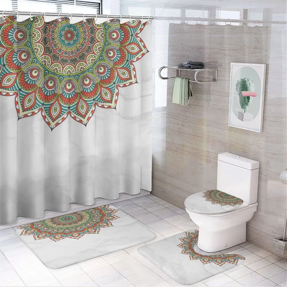 Mystic Mandala — 4-Piece Bathroom Set preview