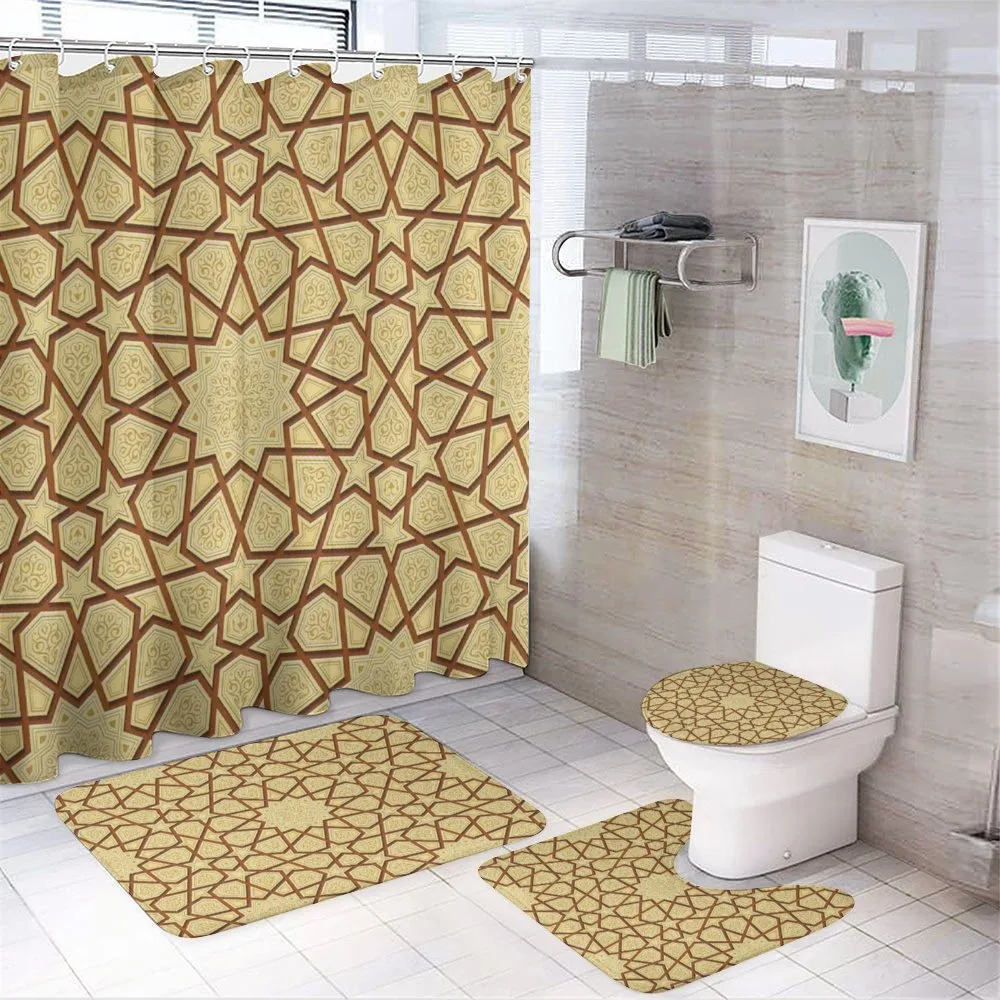 Star Shapes — 4-Piece Bathroom Set preview
