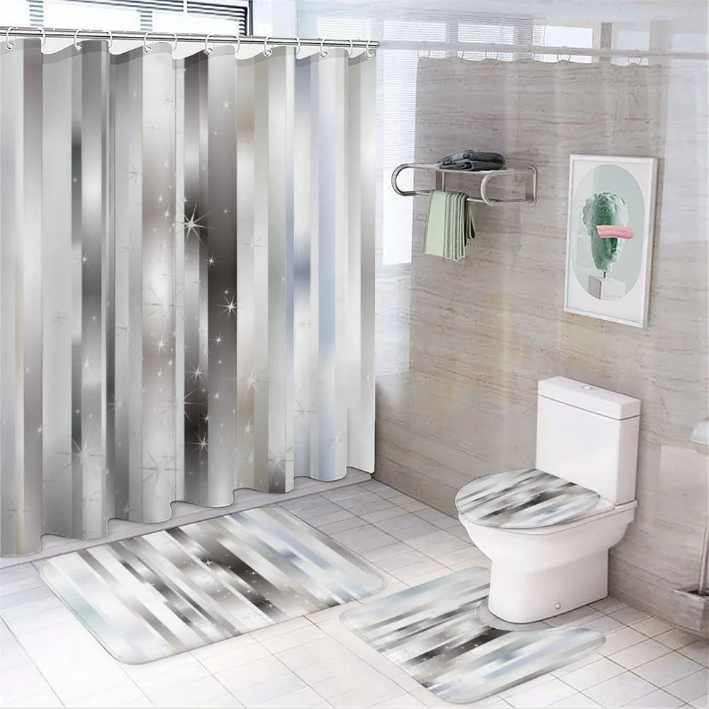 Color Bands — 4-Piece Bathroom Set preview