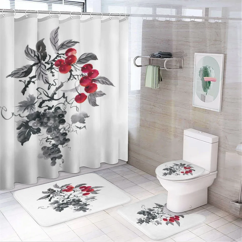 Rural Natural Foliage — 4-Piece Bathroom Set preview