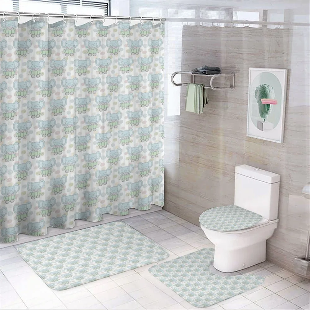 Animal in Trailer — 4-Piece Bathroom Set preview