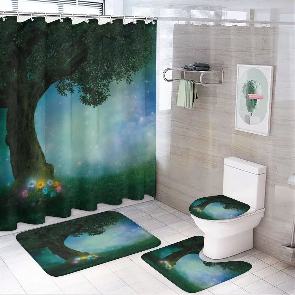 Forest Night — 4-Piece Bathroom Set preview