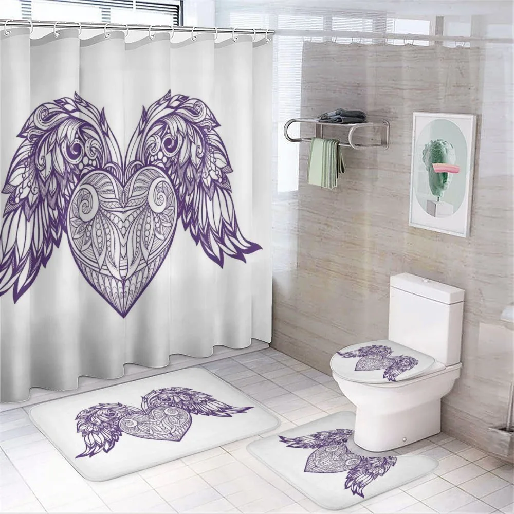 Heart Botany Ornate — 4-Piece Bathroom Set preview