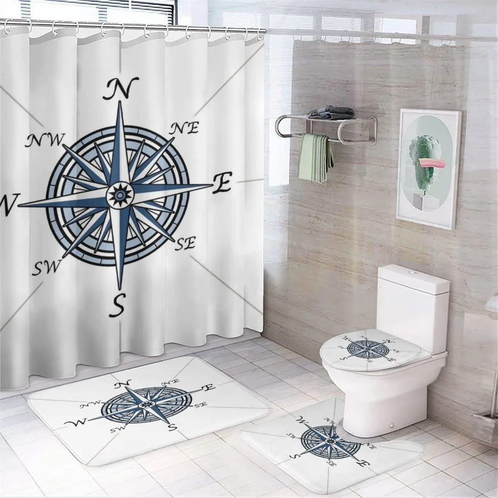 Sea Color Marine Design — 4-Piece Bathroom Set preview