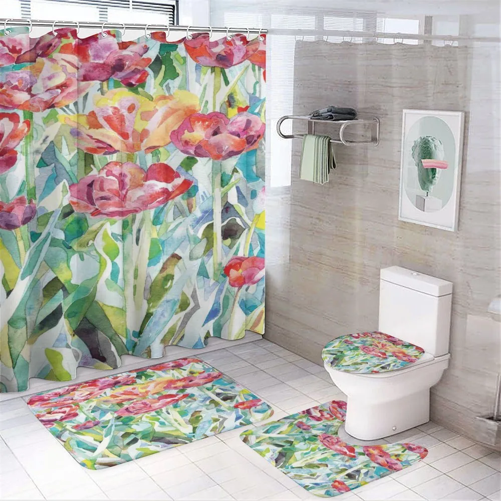 Summer Spring — 4-Piece Bathroom Set preview