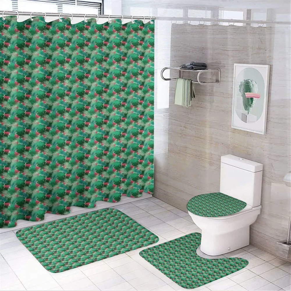Juicy Watermelon Slices — 4-Piece Bathroom Set preview