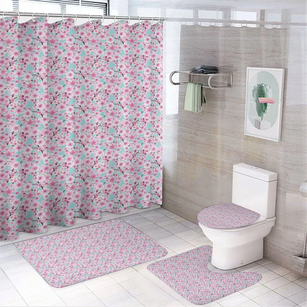 Kwanzan Tree — 4-Piece Bathroom Set preview