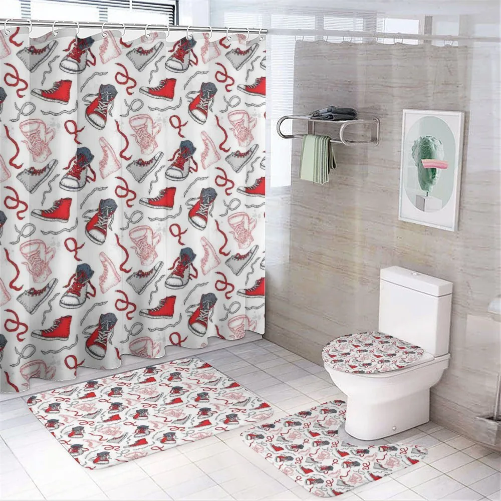 Sport Shoes Sneakers — 4-Piece Bathroom Set preview