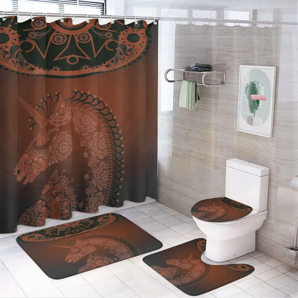 Vintage Mandala — 4-Piece Bathroom Set preview