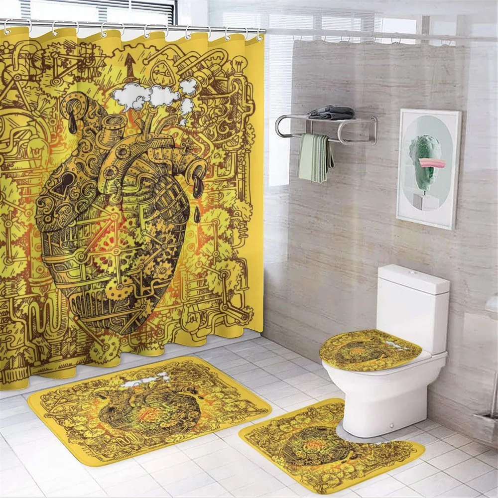 Factory Heart Image — 4-Piece Bathroom Set preview