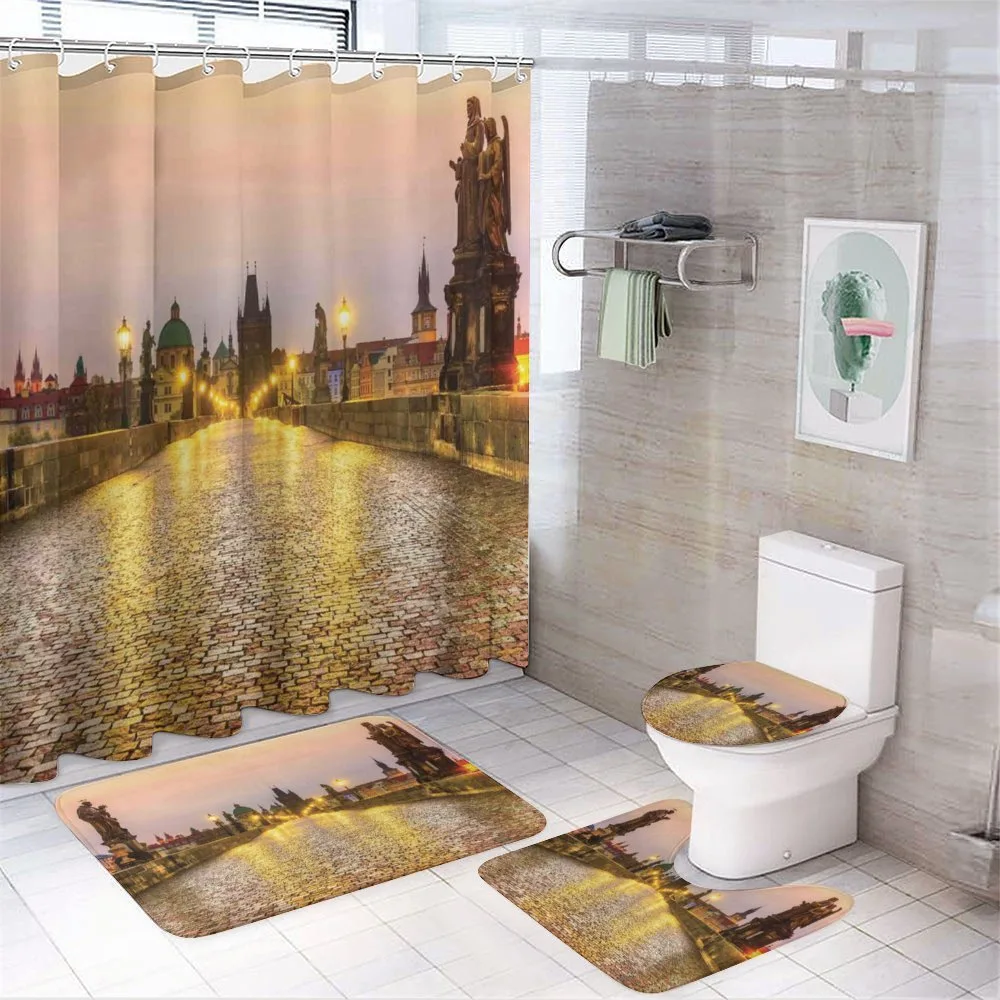 Old Town in Prague — 4-Piece Bathroom Set preview