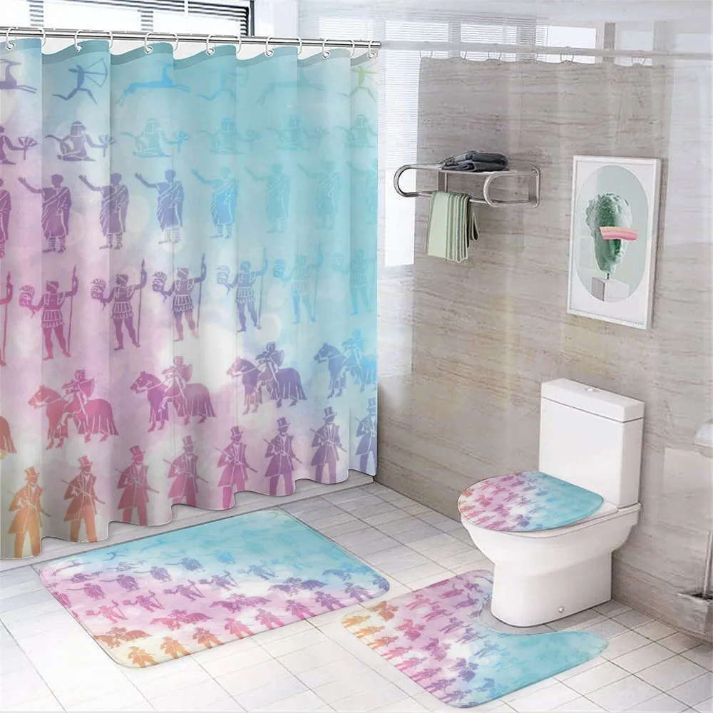 Medieval Human — 4-Piece Bathroom Set preview