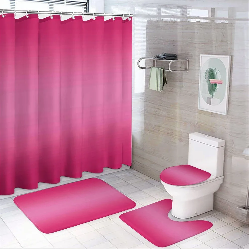 Modern Pink Room Design 4-Piece Bathroom Set product video