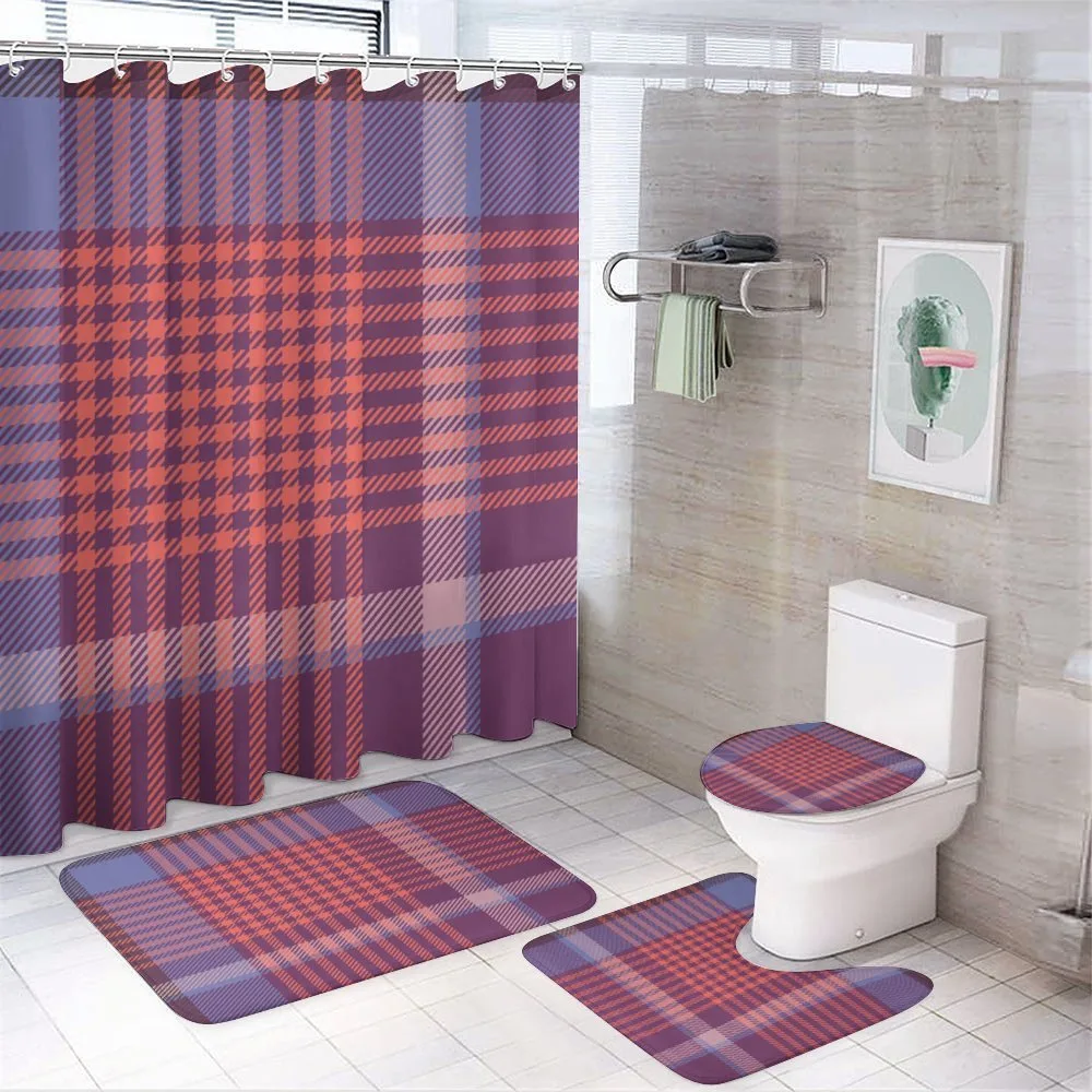 Retro British Culture — 4-Piece Bathroom Set preview