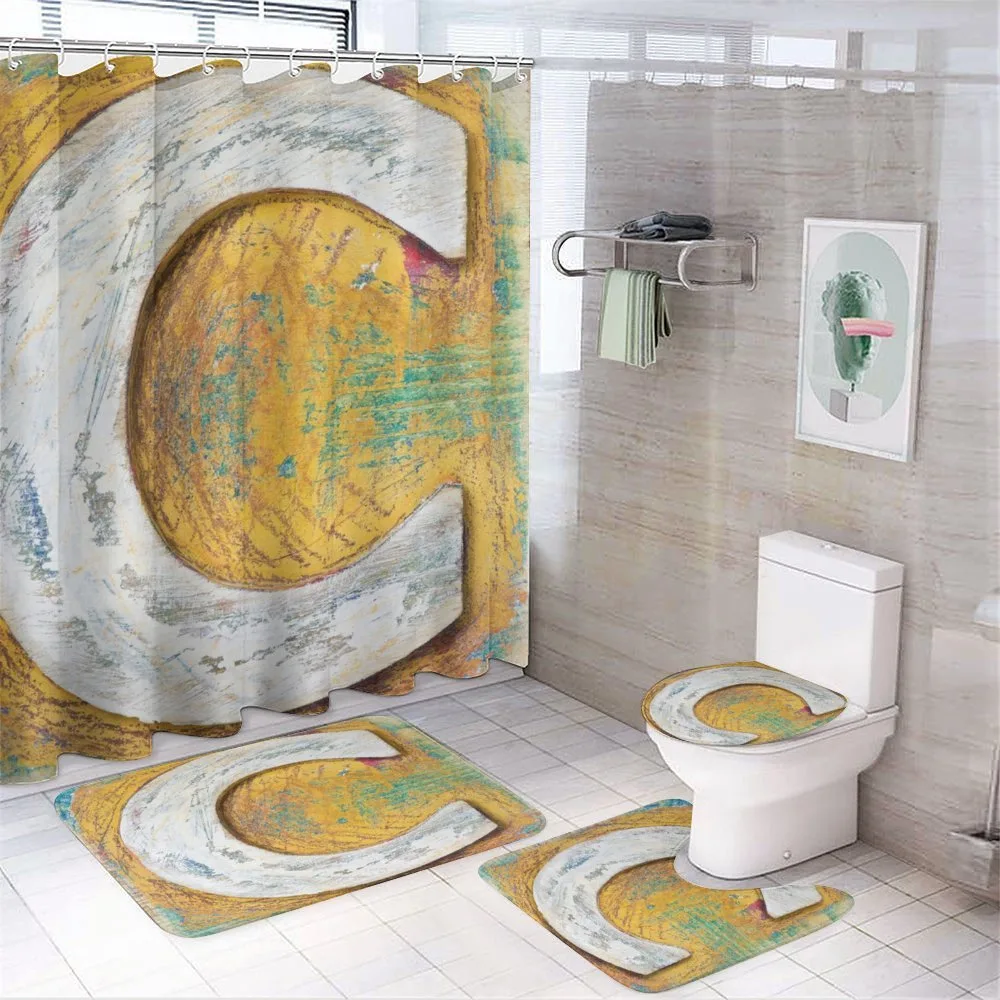 Old Look Letterpress — 4-Piece Bathroom Set preview
