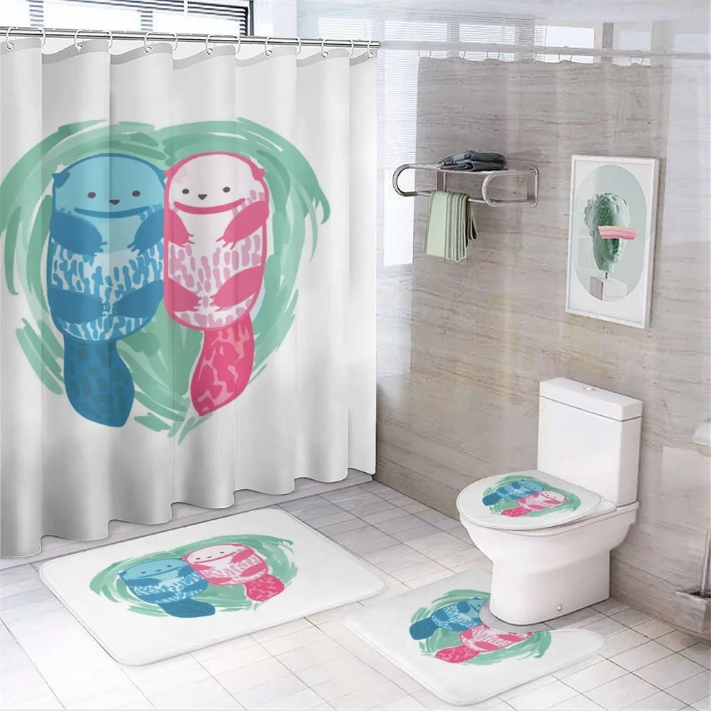 Semiaquatic Animal — 4-Piece Bathroom Set preview