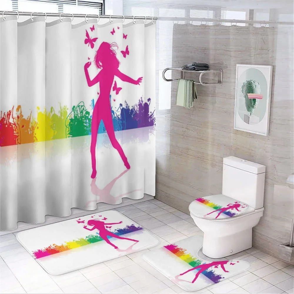 Dancing Girlt Party — 4-Piece Bathroom Set preview