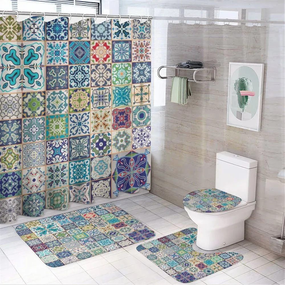 Flora — 4-Piece Bathroom Set preview
