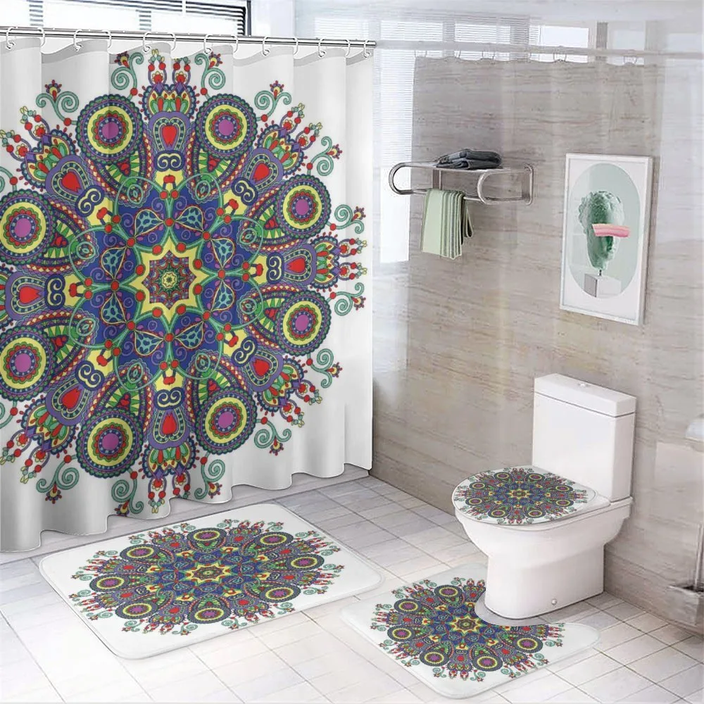 Lotus Flower — 4-Piece Bathroom Set preview