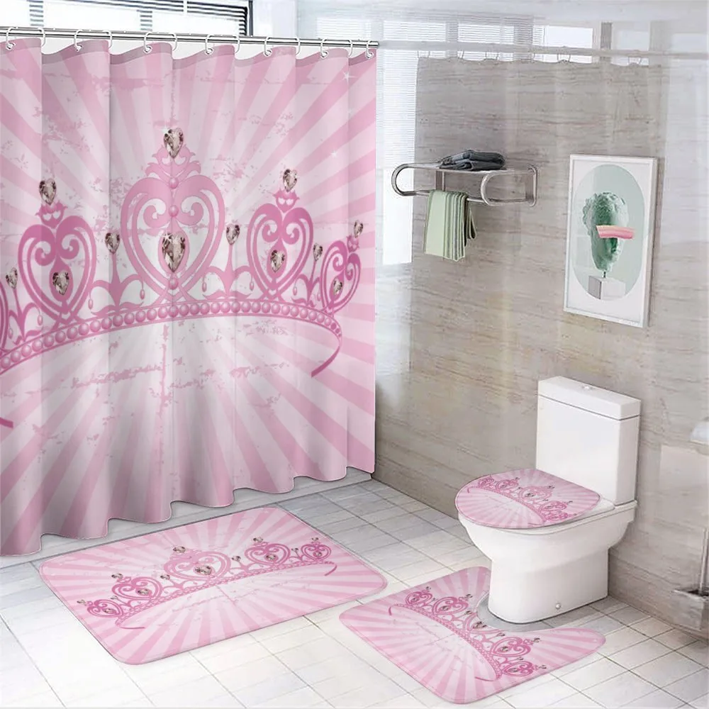 Pink Princess — 4-Piece Bathroom Set preview