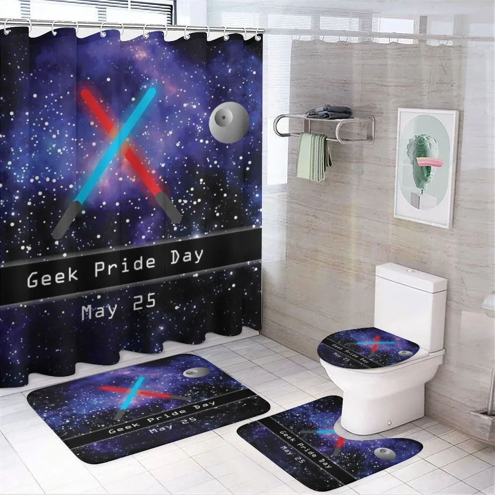 Geek Nerd Pride Day — 4-Piece Bathroom Set preview