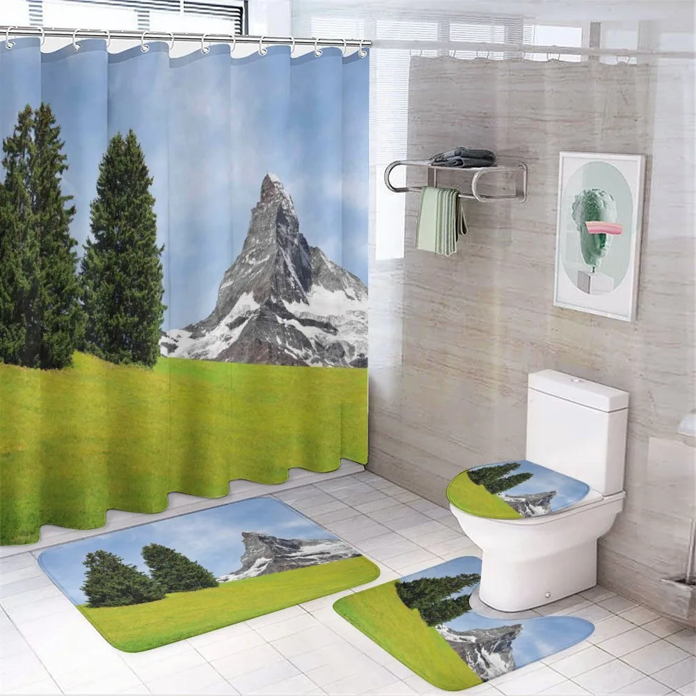 Peaceful Summer Day — 4-Piece Bathroom Set preview
