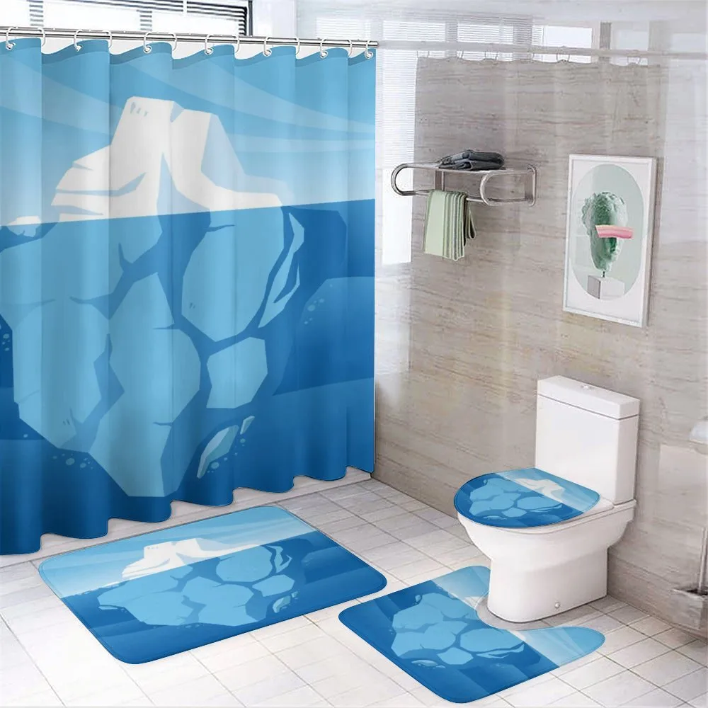 Tip of Frosty Form Showing — 4-Piece Bathroom Set preview