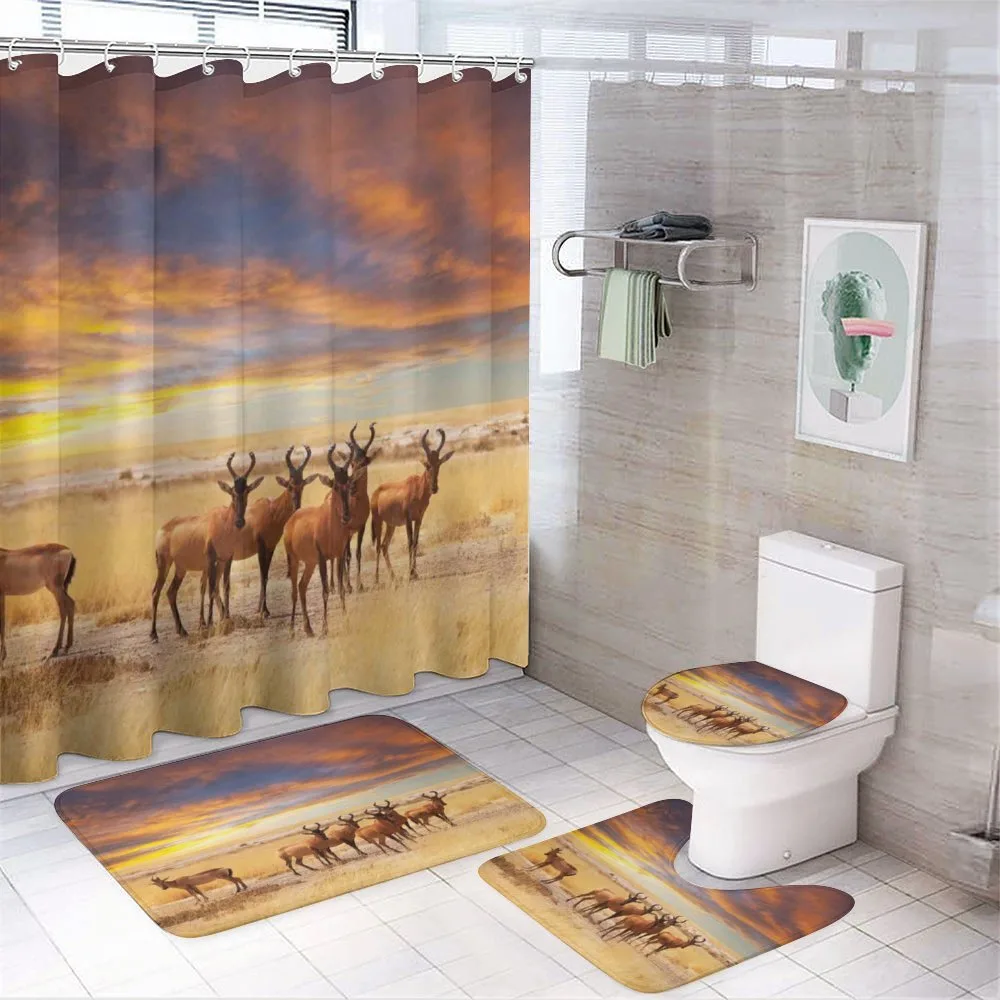Tropical Animal — 4-Piece Bathroom Set preview