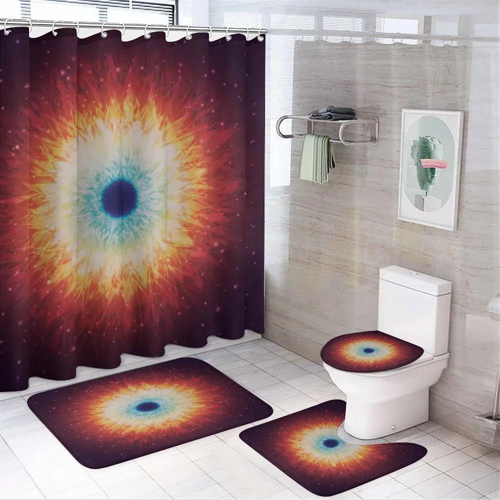 Galaxy with Stars — 4-Piece Bathroom Set preview