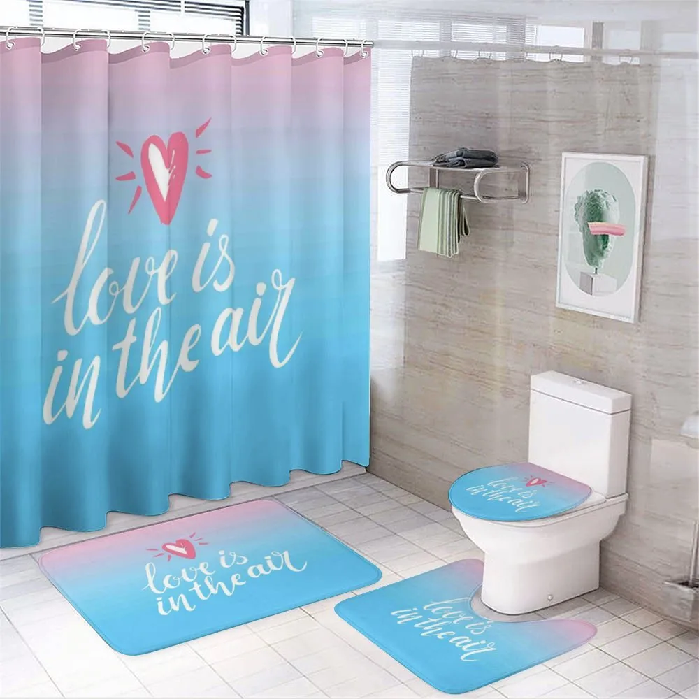 Love is in Air Romantic — 4-Piece Bathroom Set preview