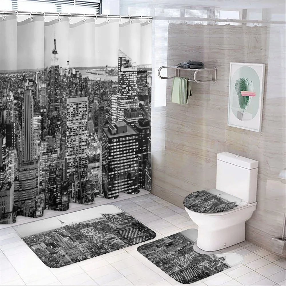 New York Manhattan — 4-Piece Bathroom Set preview