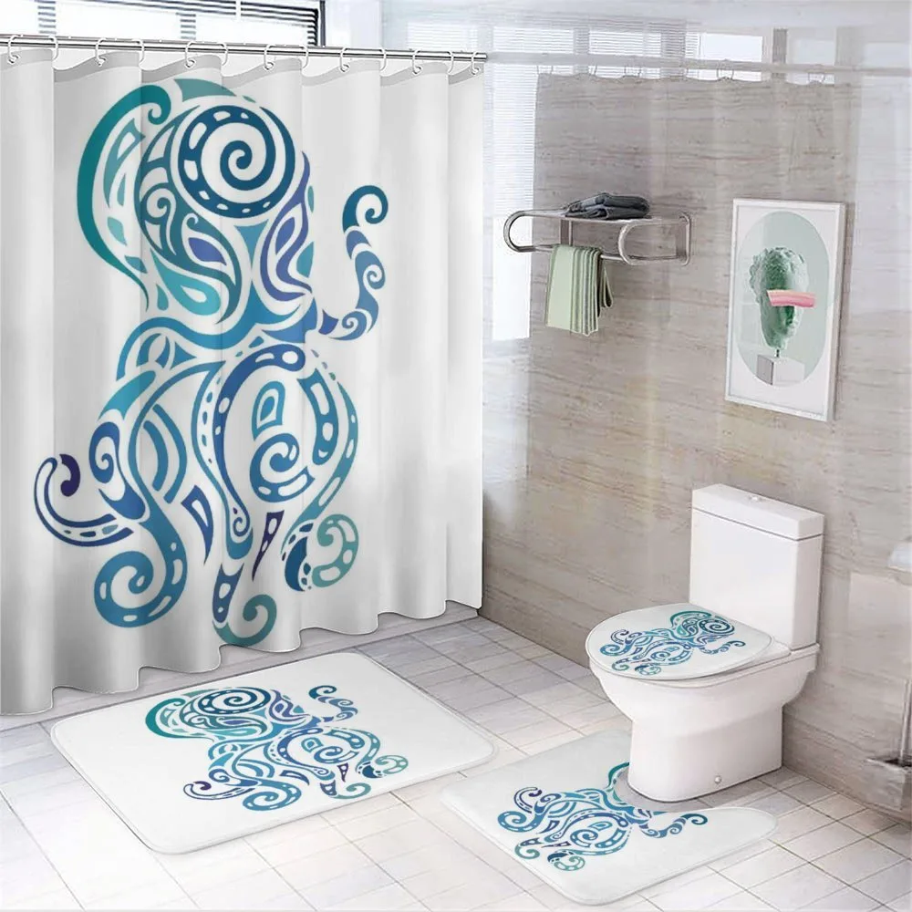 Sea Animal — 4-Piece Bathroom Set preview