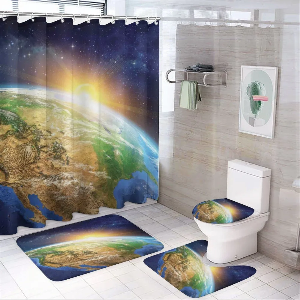 View of Sunrise Planet — 4-Piece Bathroom Set preview