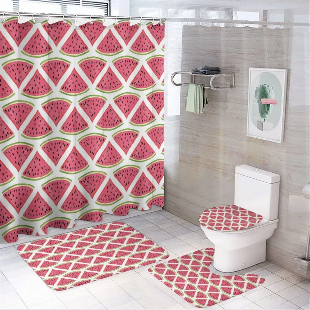 Watermelon Seed — 4-Piece Bathroom Set preview