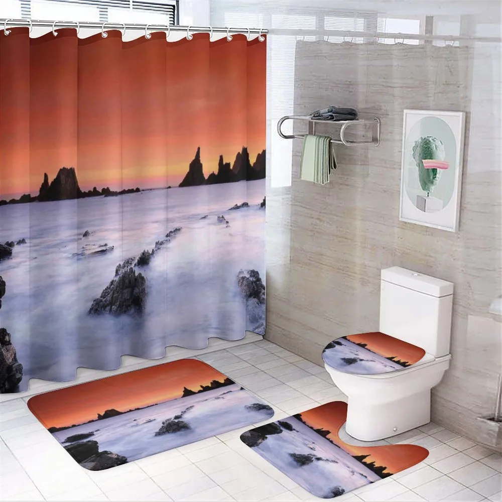 Exotic Ocean Dreamy Sky — 4-Piece Bathroom Set preview